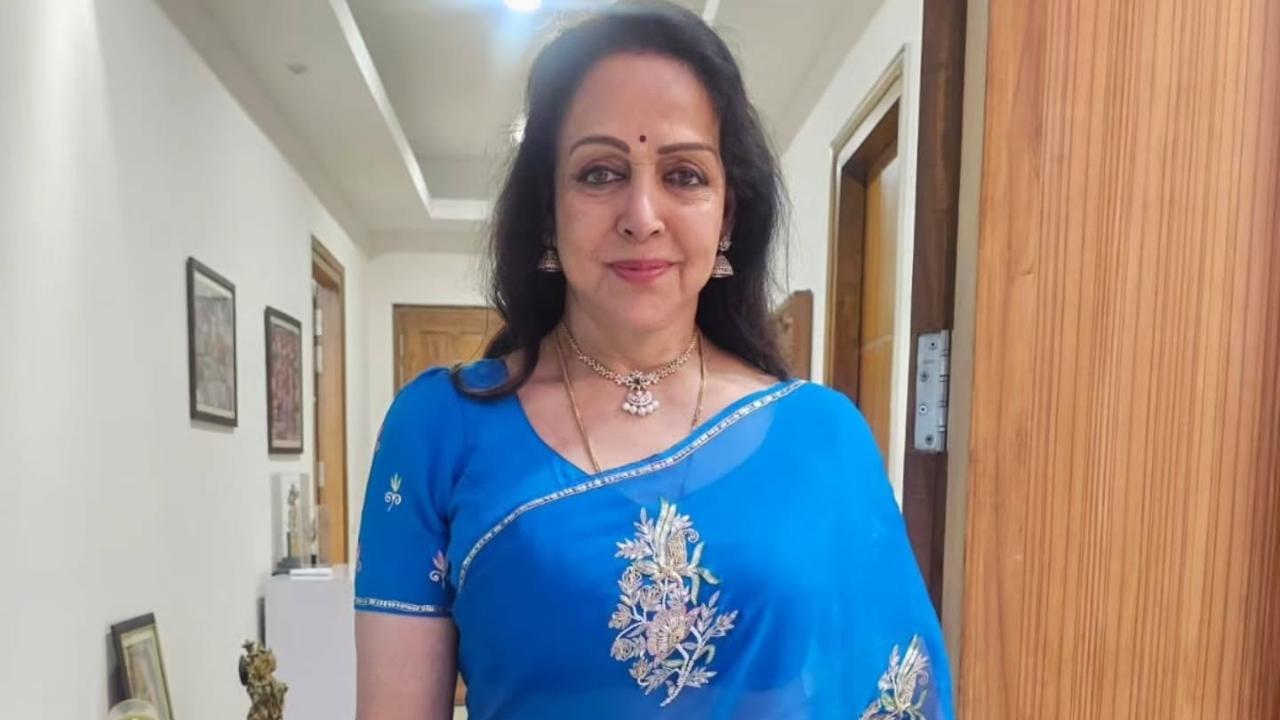 Hema Malini dismisses claims of being Bollywood's highest-paid actress Hema Malini (Pic/Instagram)