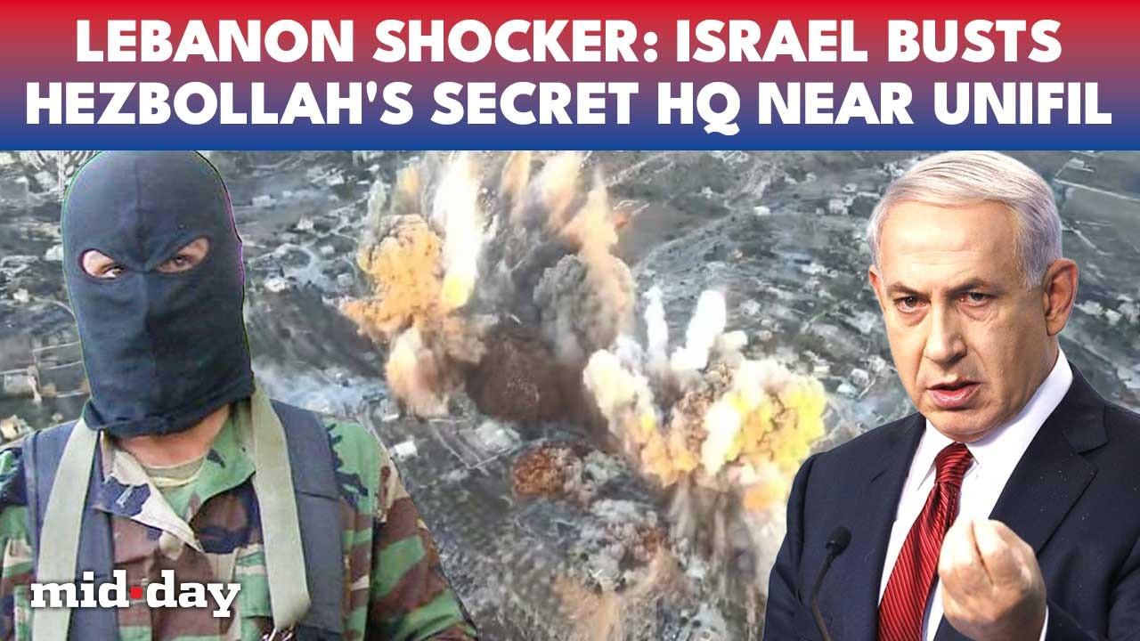 On Cam: Israeli Army blows up 55-metre Hezbollah tunnel close to UNIFIL