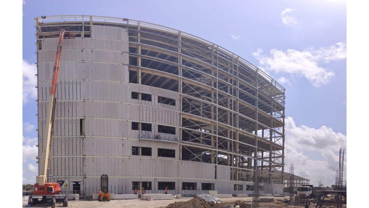 Racing the Clock: The Wall Rewriting India's Construction Timelines Magicrete AAC panels.