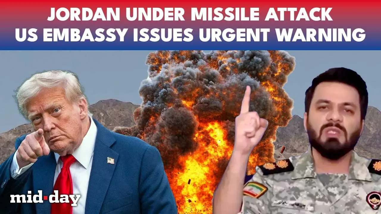 Iran fires ballistic missiles at Jordan's resort cities Aqaba and Eilat