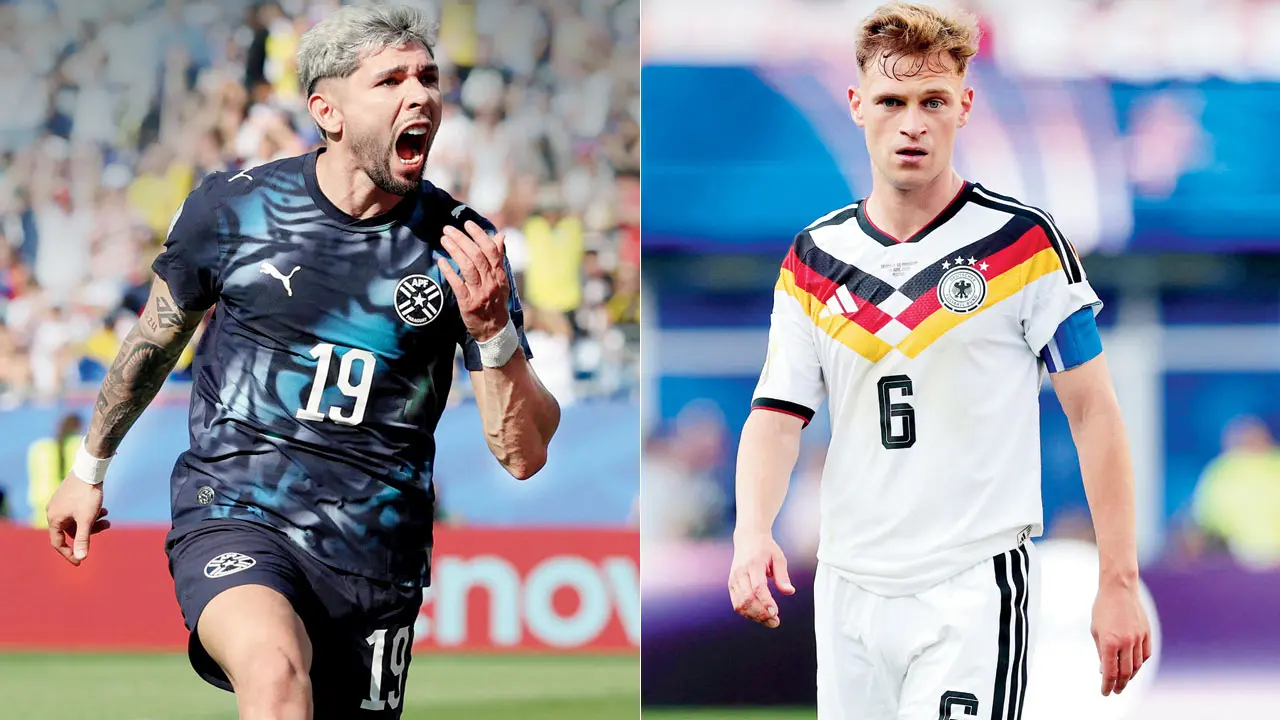 FIFA World Cup 2026: Paraguay punch leads to Germany’s ‘sudden death’ Paraguay’s Julio Enciso celebrates his goal against Germany in Boston on Monday; (right) Joshua Kimmich. Pics/AFP