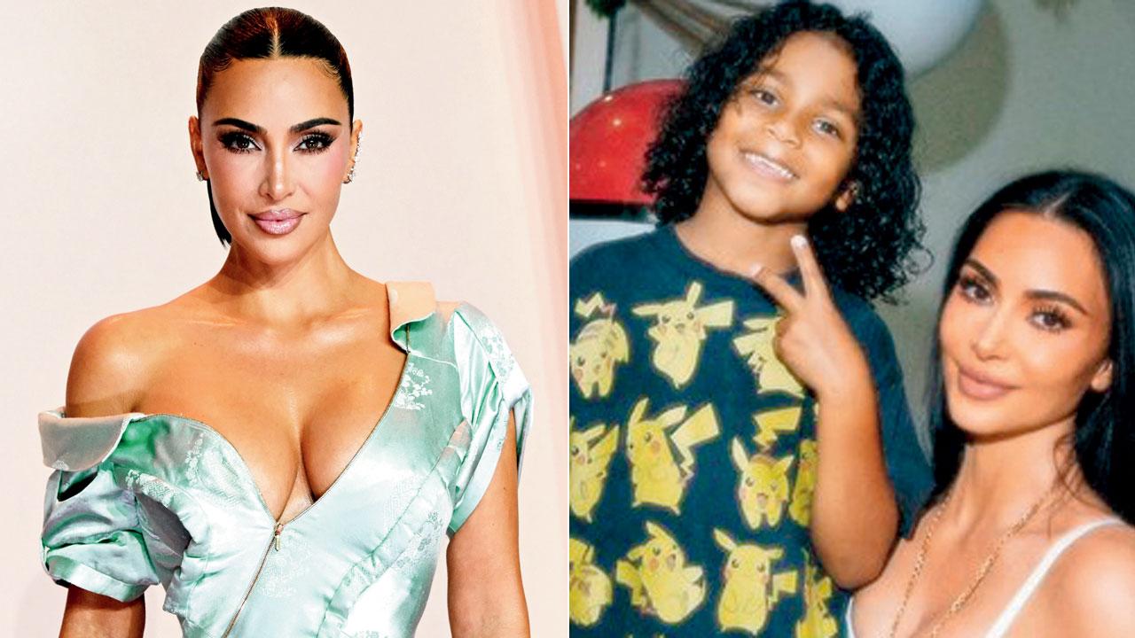 Kim Kardashian shares excitement over son’s voice-acting debut Kim Kardashian with son Psalm West