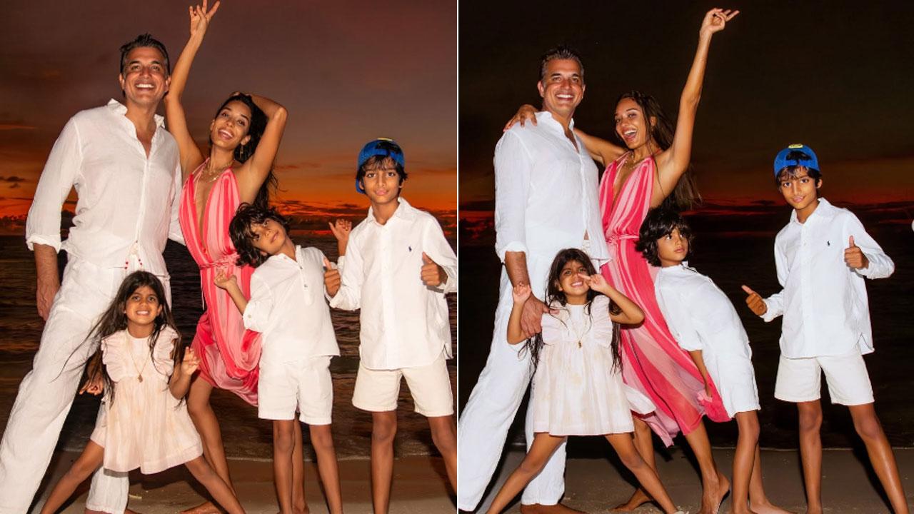 Lisa Haydon on how daughter Lara threw a tantrum during family photoshoot