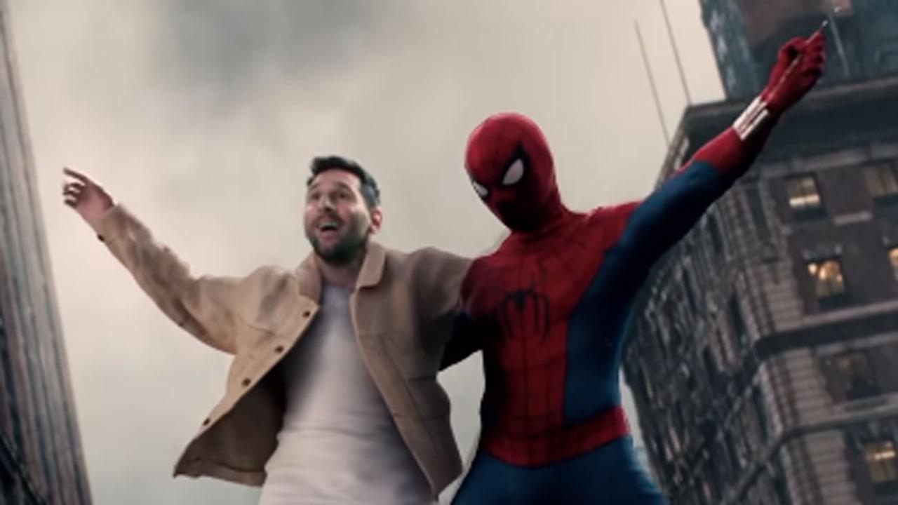 Tom Holland takes Lionel Messi on web-slinging joyride across New York Lionel Messi and Tom Holland. Pic/Tom's Instagram