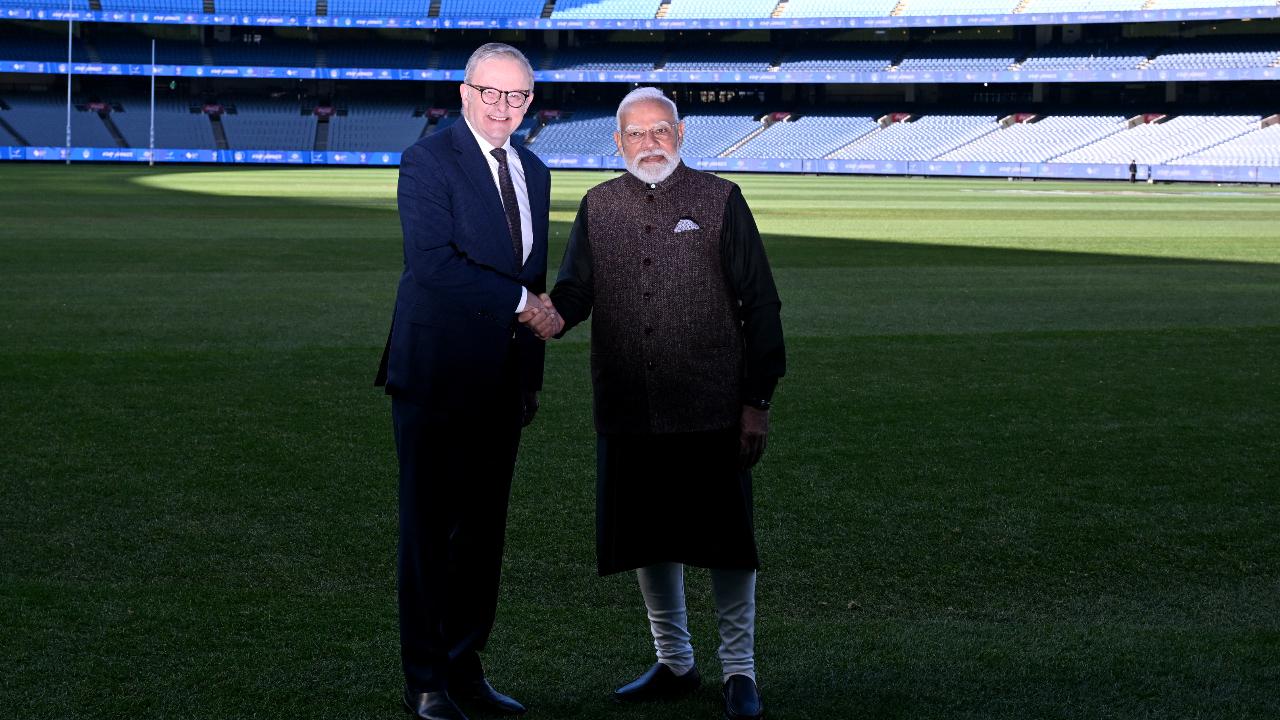 In a post on X, PM Modi said, "Delighted to witness young sporting talent in action at the MCG. Watching children play cricket, Kabaddi, and Australian rules football was a wonderful reminder that sport has a unique ability to connect people. India and Australia share a deep sporting bond."