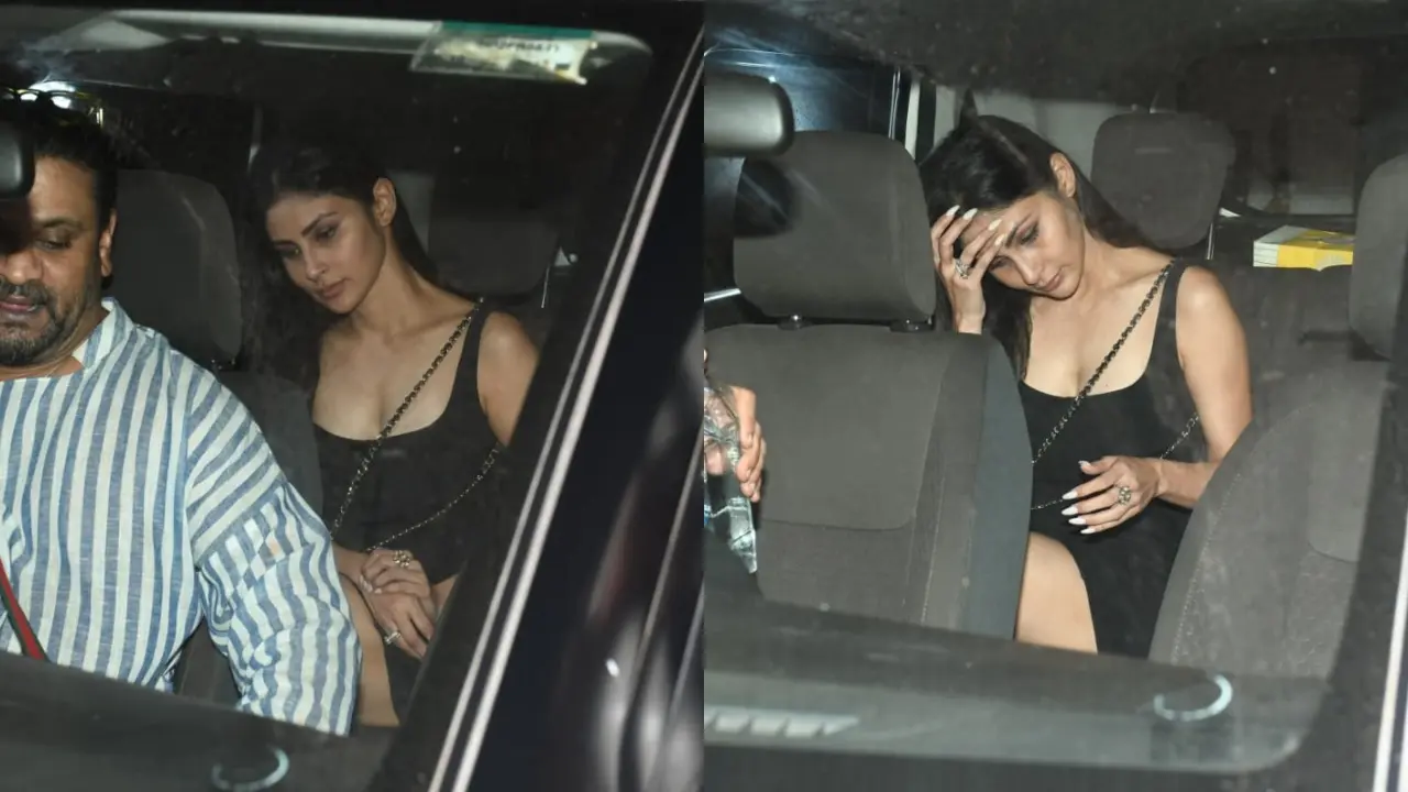 Mouni Roy blasts paparazzi for constantly filming her: 'Band karo' Mouni Roy (Pics/Yogen Shah)