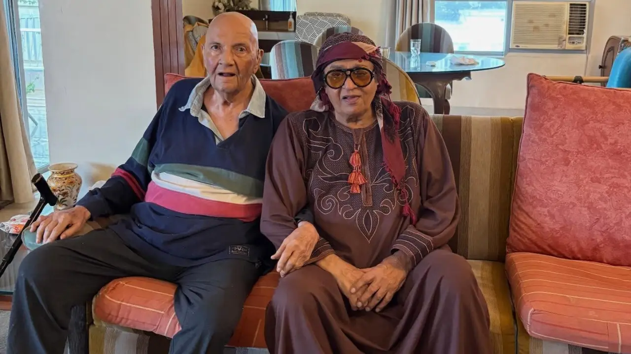Prem Chopra and Ranjeet. Picture via Ranjeet's Instagram account