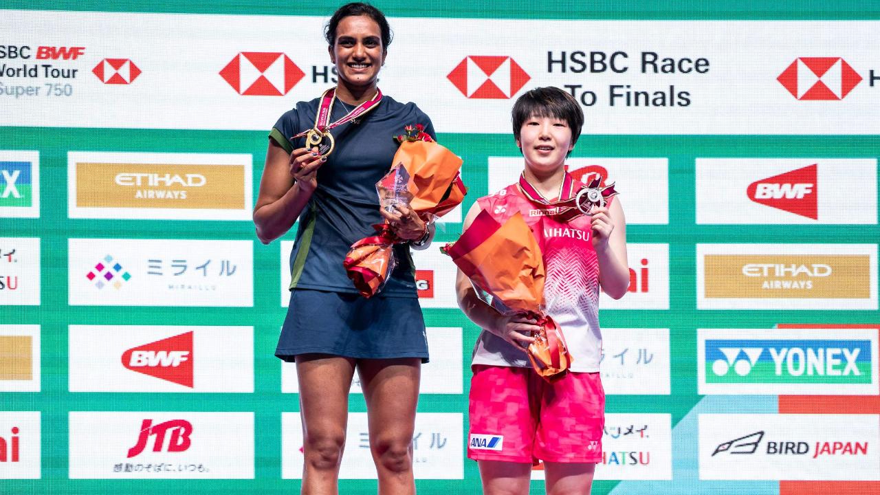 Japan Open 2026: PV Sindhu beats Akane Yamaguchi in Tokyo to end title drought PV Sindhu. Pic/AFP