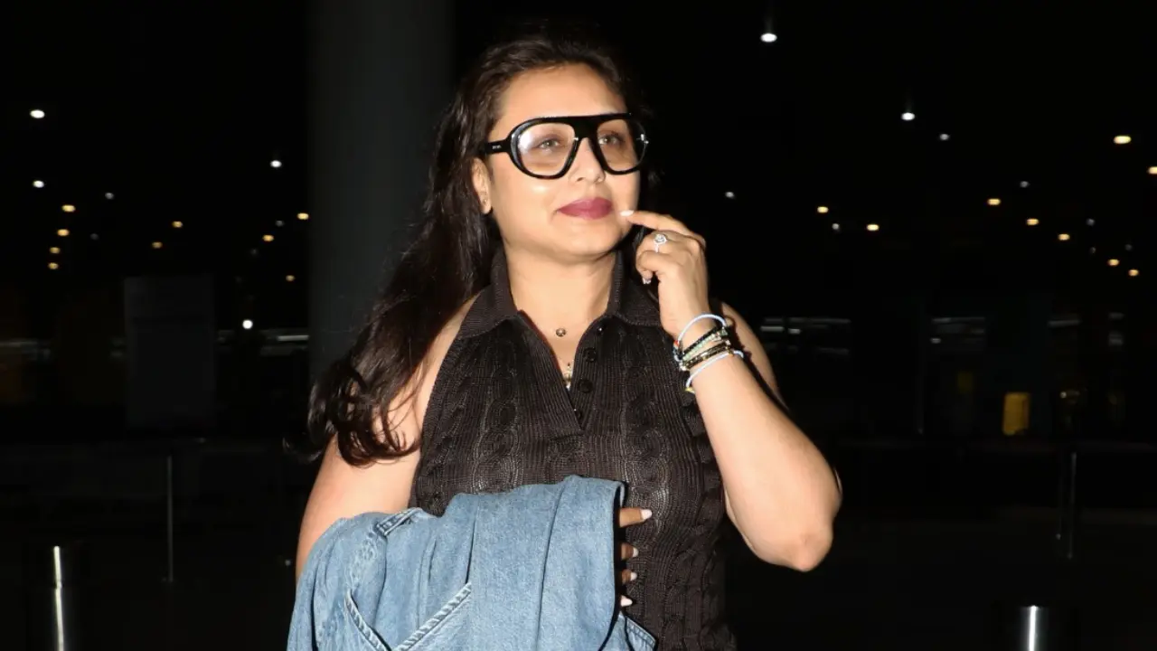 Rani Mukerji checks pap’s camera to make sure daughter Adira was not photographed