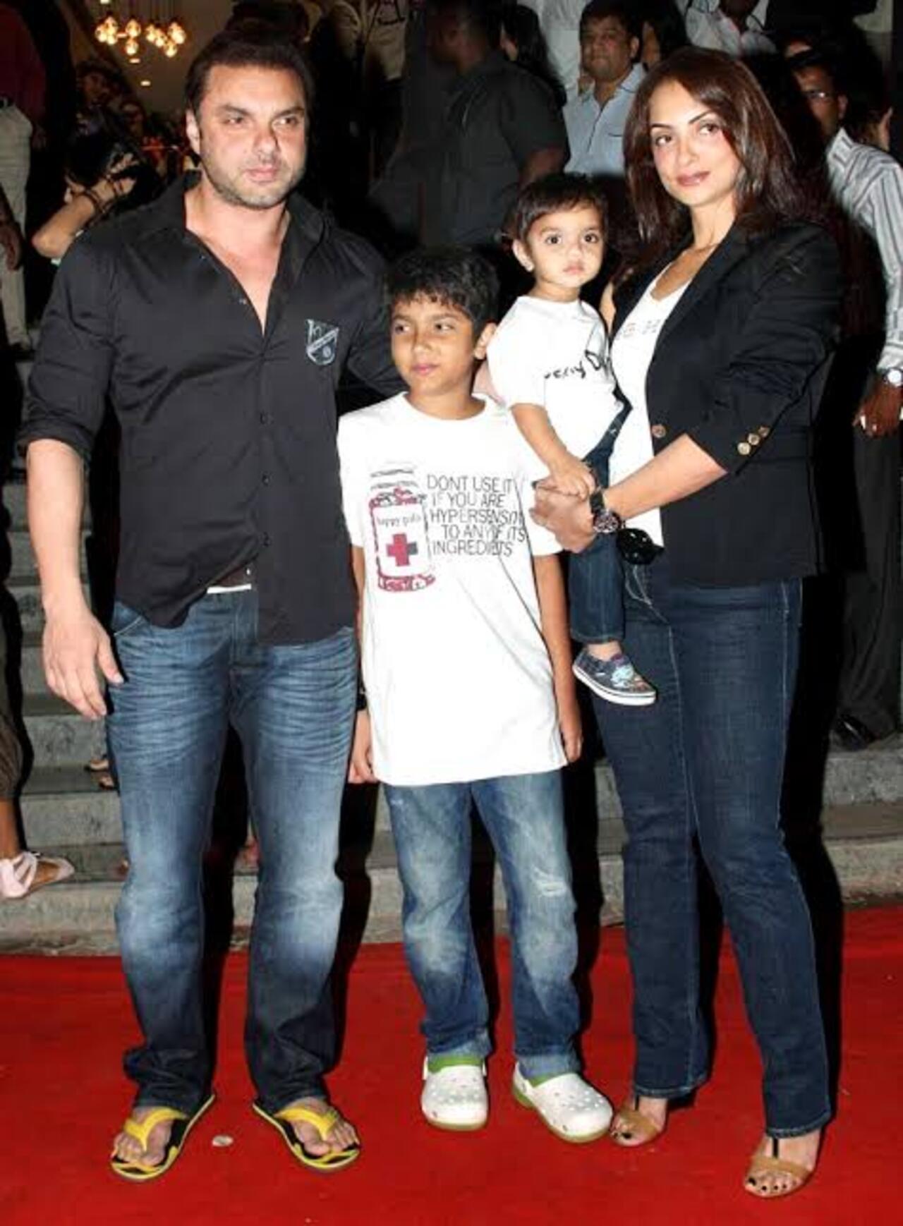 In 2000, the couple welcomed their first child, Nirvaan Khan. Parenthood marked a new phase in their relationship, with Seema balancing motherhood and her growing fashion business. In 2000, the couple welcomed their first child, Nirvaan Khan. Parenthood marked a new phase in their relationship, with Seema balancing motherhood and her growing fashion business.