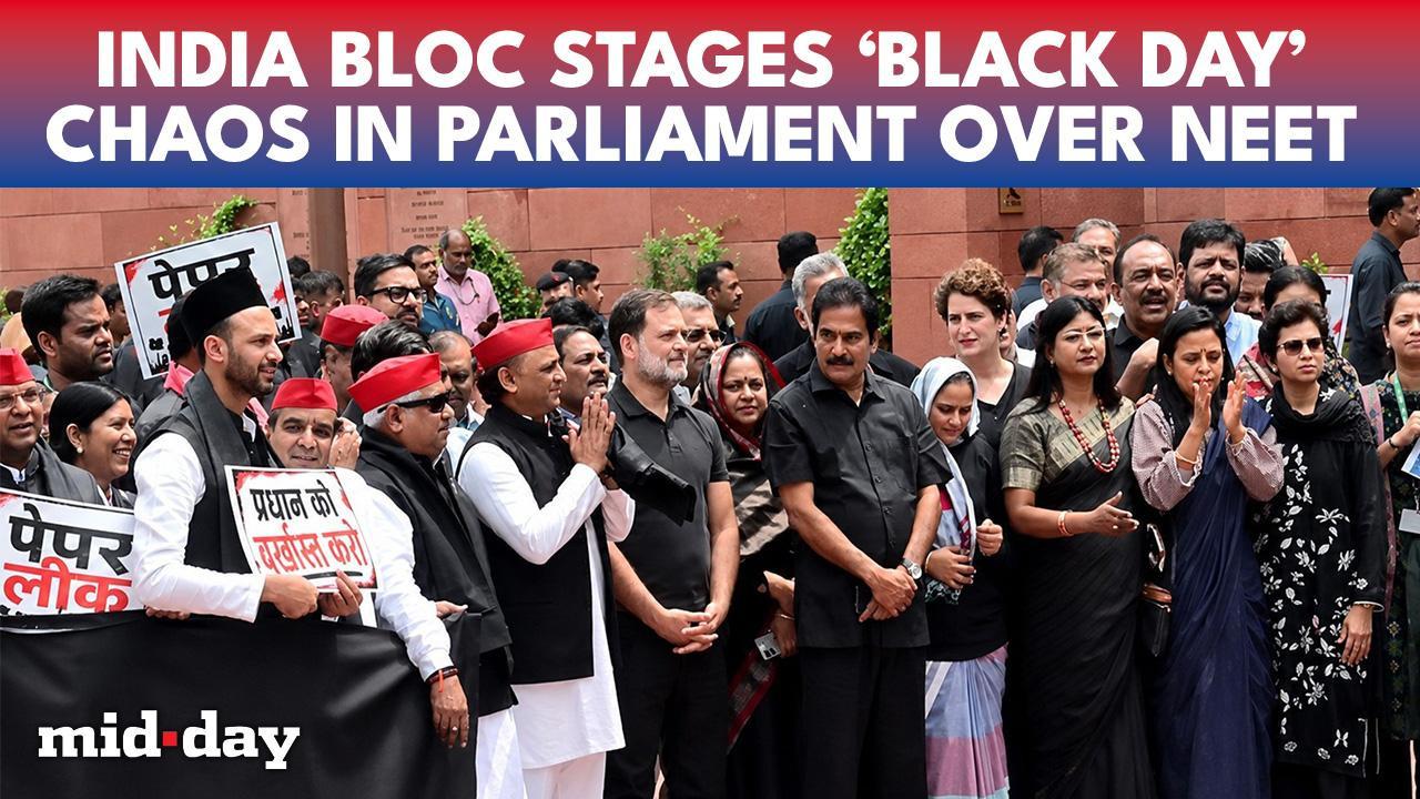 Rahul, Oppn MPs Declare 'Black Day' Over NEET Row