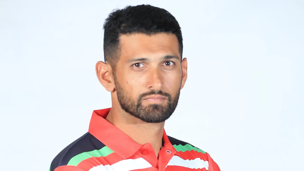 Captain Sikandar Raza only registered four runs, including a boundary, off seven balls (Pic: X/@ZimCricketv)