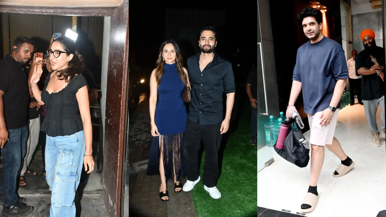 Spotted in the city: Sara Ali Khan, Rakul Preet Singh, Karan Kundrra and more Spotted in the city. Pics via Yogen Shah