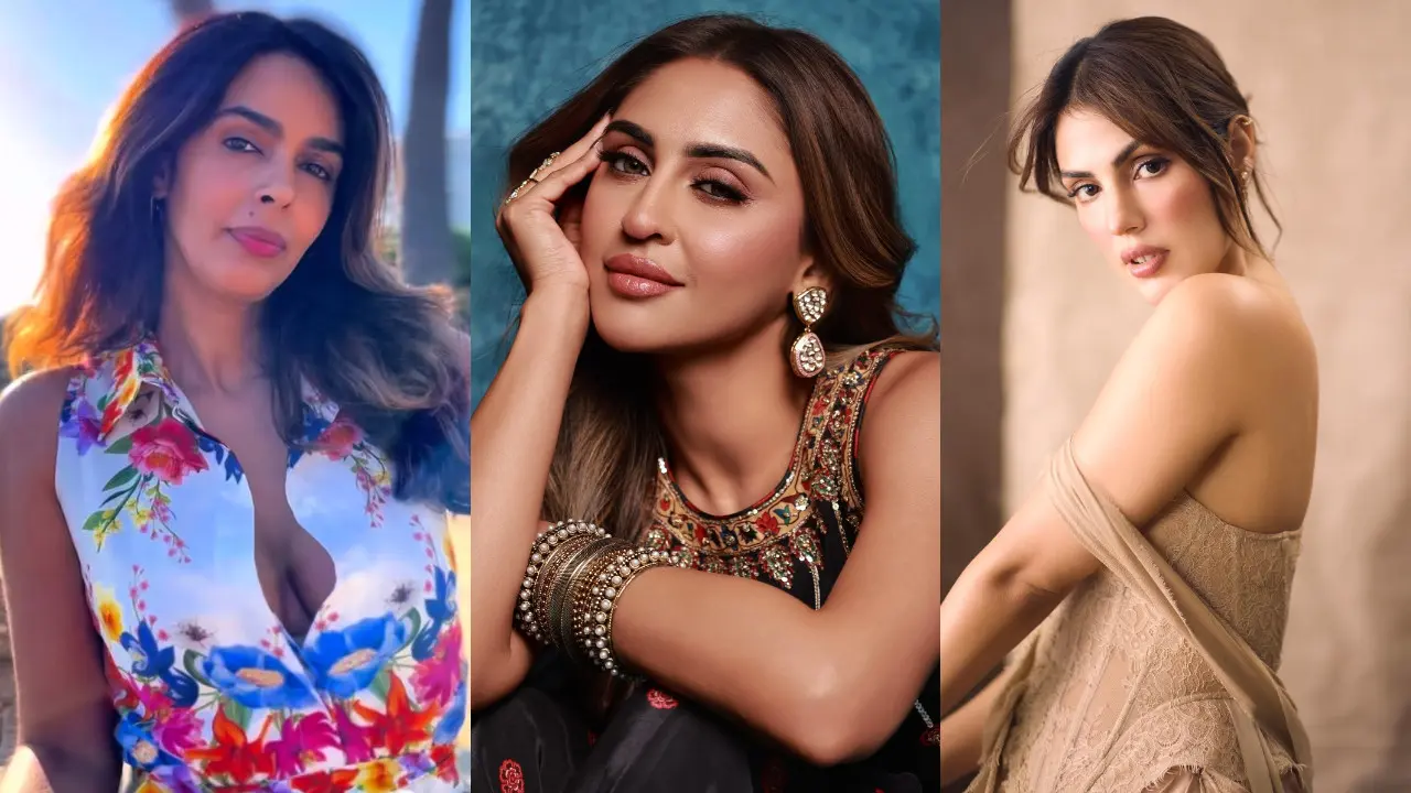 Traitors 2 contestant list: Mallika Sherawat, Krystle D'Souza, Rhea Chakraborty The Traitors Season 2. Pics via Instagram