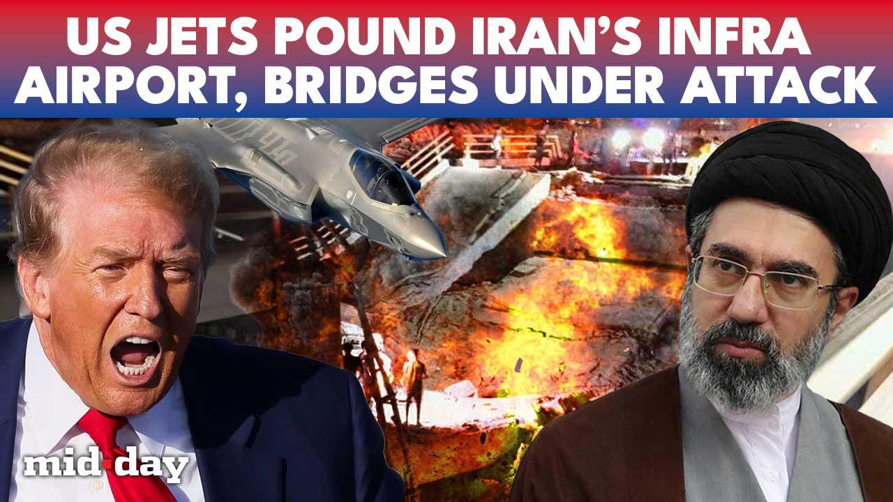On Cam: US warplanes bomb Iranshahr Airport, Bandar-e Khamir Bridge