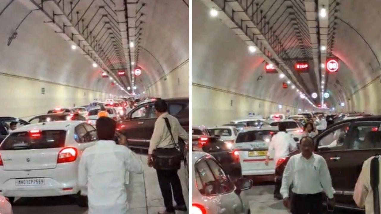 People reportedly abandoned their vehicles and ran to safety. The incident has raised serious concerns, with motorists alleging a lack of clear signage inside the tunnel