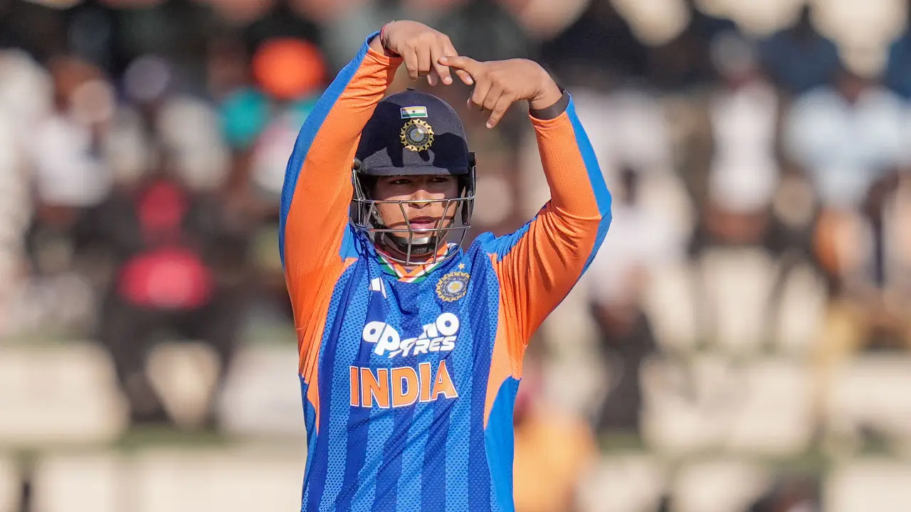 Vaibhav Sooryavanshi scripts history in men's international cricket Vaibhav Sooryavanshi (Pic: X/@BCCI)