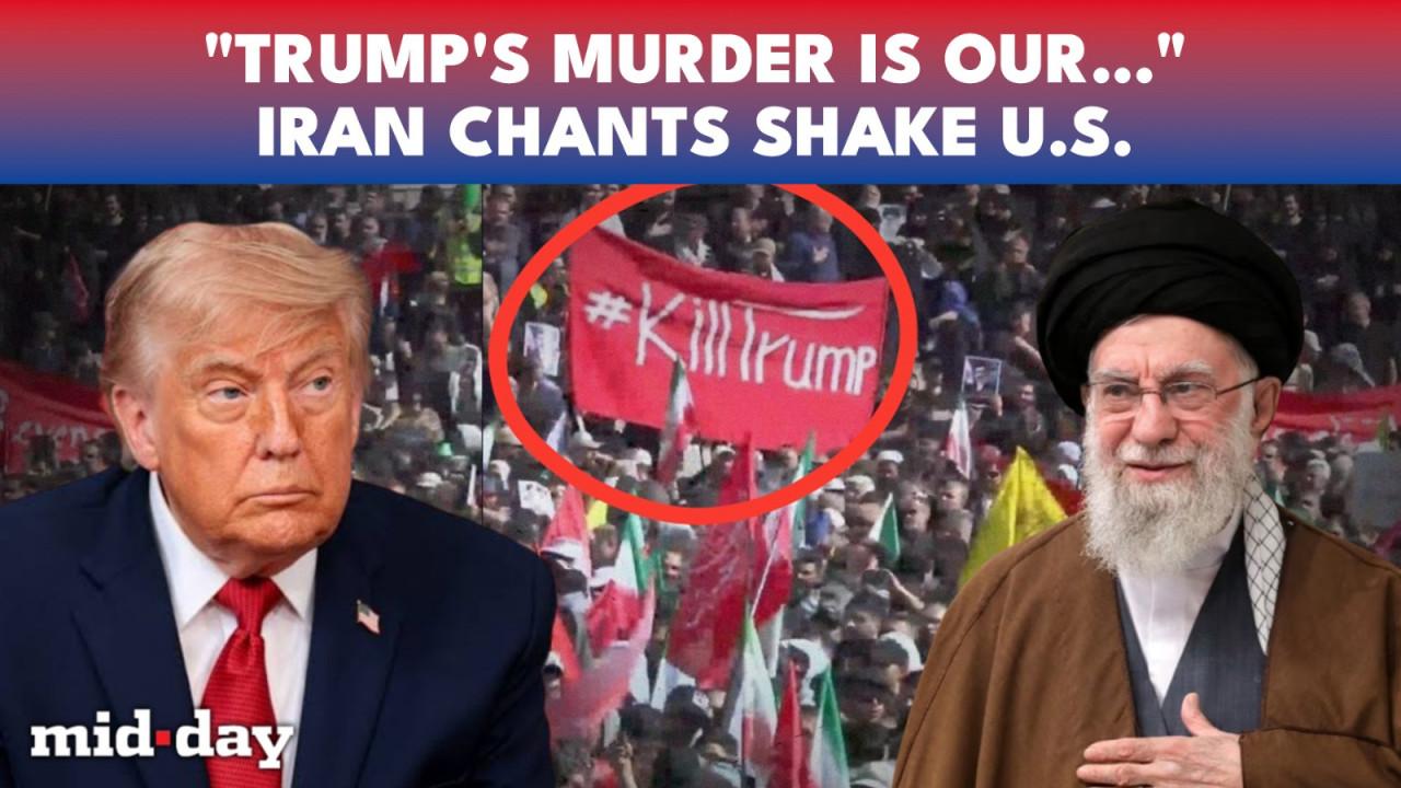 'Trump's Murder...' Chant Echoes at Khamenei Funeral