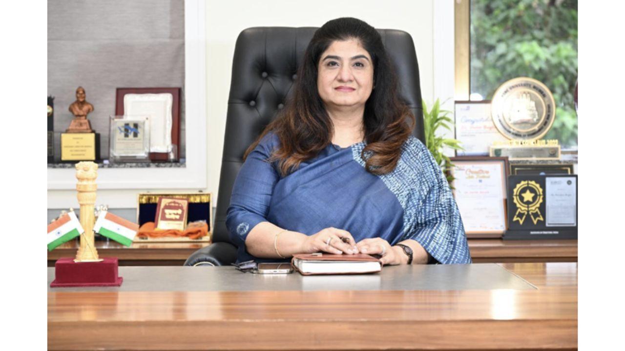 Col. Dr. Hemlata K. Bagla, Vice Chancellor, HSNC University, Mumbai