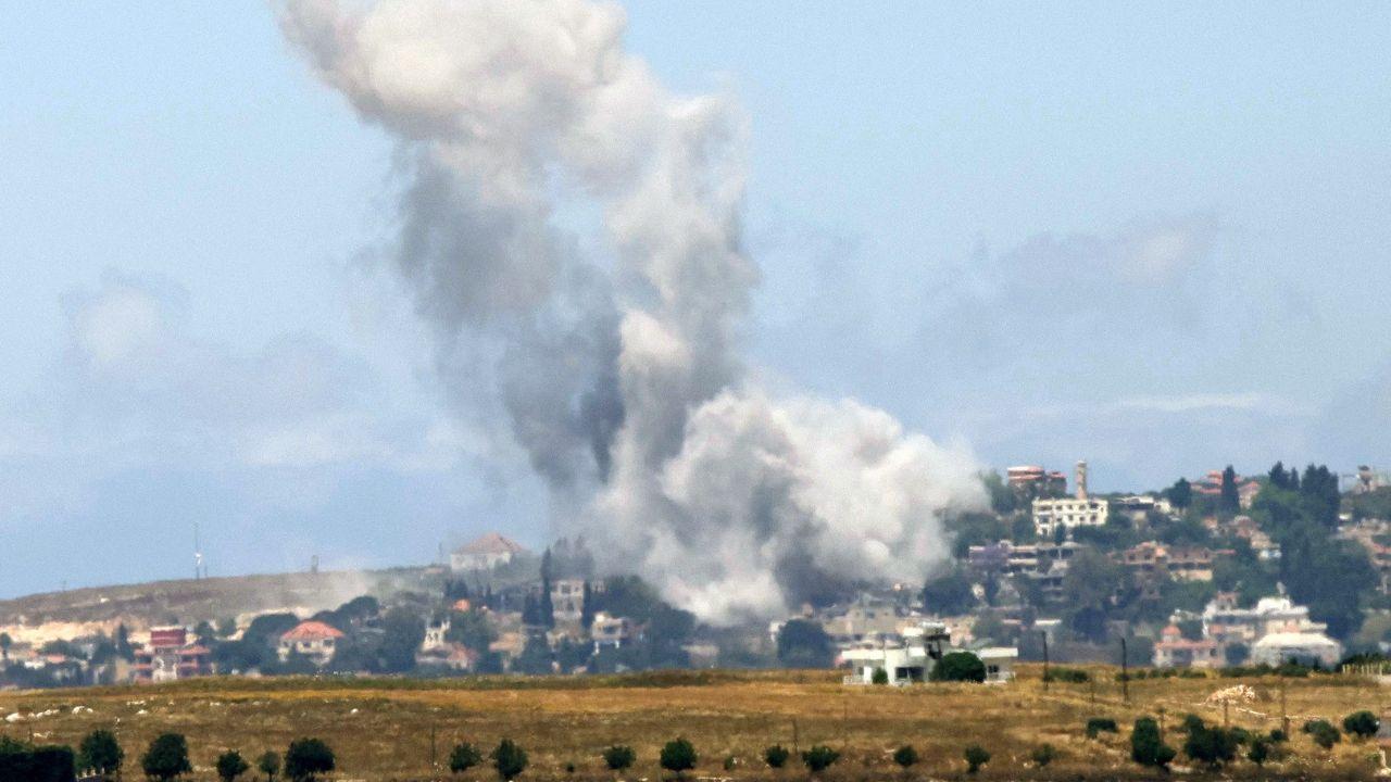 Viewed from Marjayoun, plumes of smoke mark the latest round of military activity in southern Lebanon underscoring the ongoing volatility in a region that has witnessed repeated exchanges of fire between Israel and Hezbollah Viewed from Marjayoun, plumes of smoke mark the latest round of military activity in southern Lebanon underscoring the ongoing volatility in a region that has witnessed repeated exchanges of fire between Israel and Hezbollah