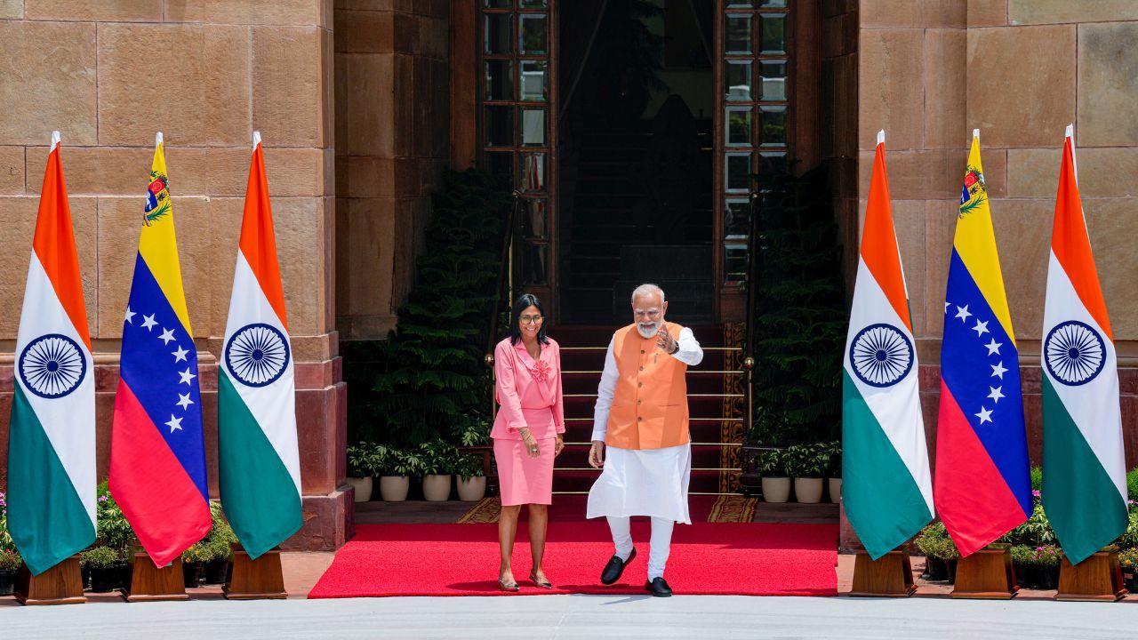According to the MEA, the Venezuelan delegation accompanying Rodrigues will visit several sites connected with energy, pharmaceuticals, and auto sectors to gain insights into India's technological and industrial capabilities and to explore opportunities for collaboration