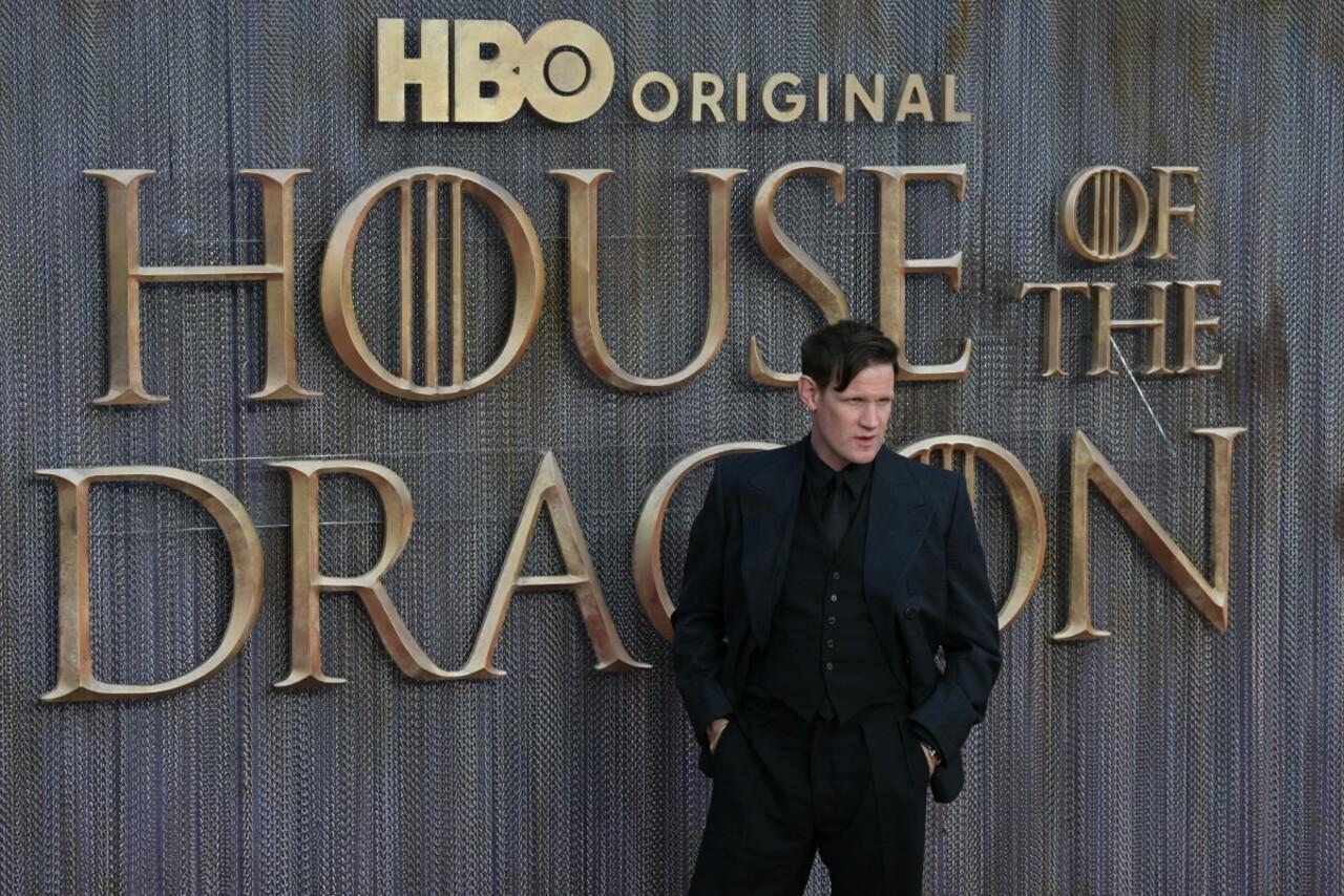Matt Smith
Matt Smith, who portrays Daemon Targaryen, posed for photographers at the premiere as fans eagerly await his character's next move in House of the Dragon Matt Smith
Matt Smith, who portrays Daemon Targaryen, posed for photographers at the premiere as fans eagerly await his character's next move in House of the Dragon 