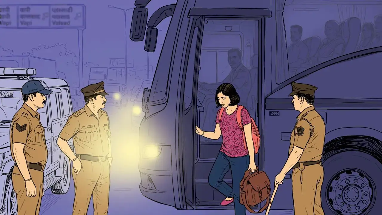 The Highway Hunt: Following a digital trail, Mumbai and Gujarat Police checked dozens of buses on the Mumbai-Ahmedabad route before finding the teenager travelling alone on a Rajasthan-bound bus and rescuing her