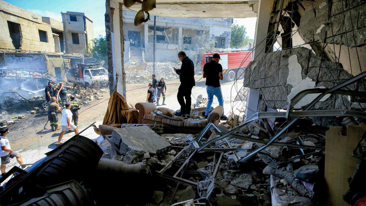A closer look at the destruction left behind in Saksakiyeh, where homes and infrastructure have suffered damage as cross-border hostilities continue despite diplomatic efforts to restore calm A closer look at the destruction left behind in Saksakiyeh, where homes and infrastructure have suffered damage as cross-border hostilities continue despite diplomatic efforts to restore calm