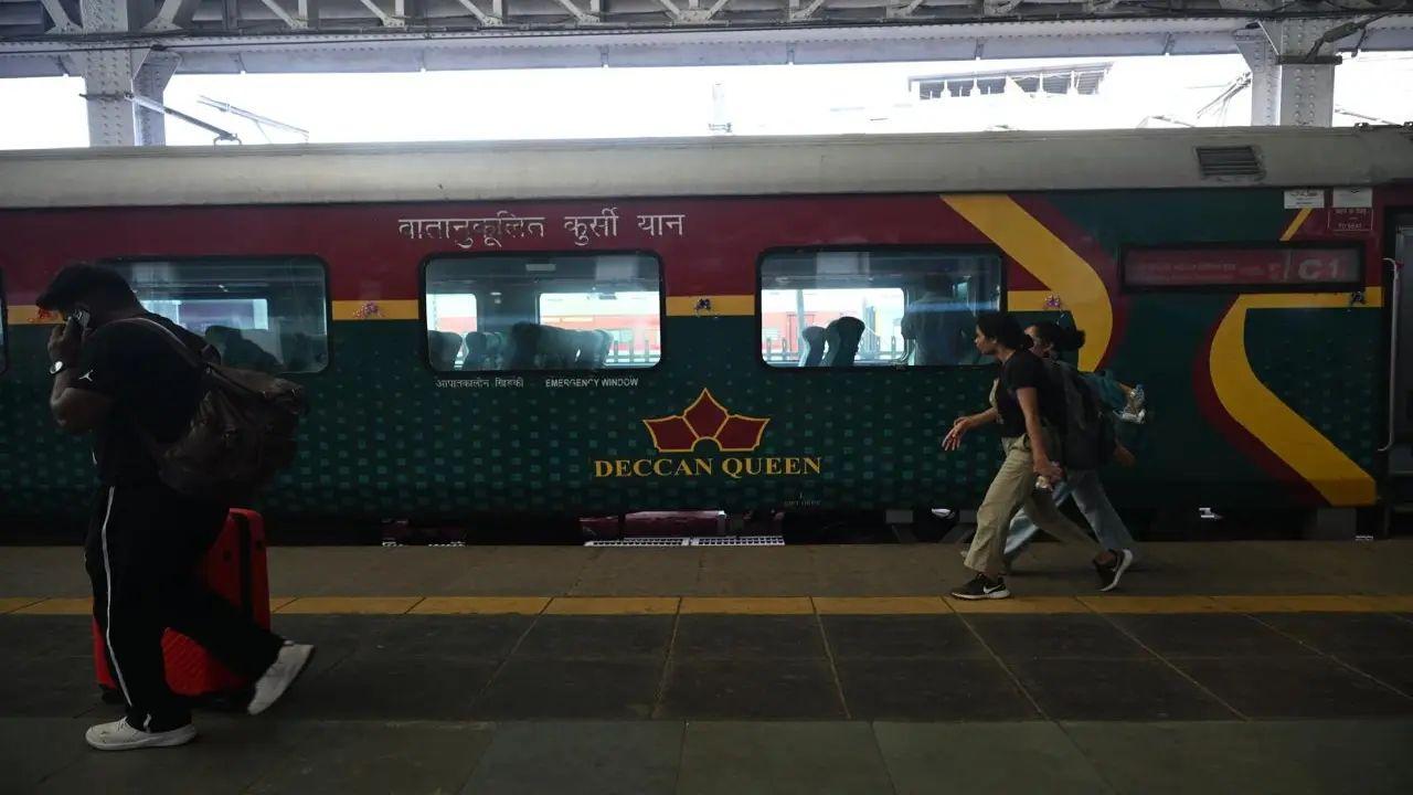 Deccan Queen introduced first- and second-class chair cars to Indian railways, pioneered the self-generating coach with a 110-volt electrical system, and carried herself with dignity Deccan Queen introduced first- and second-class chair cars to Indian railways, pioneered the self-generating coach with a 110-volt electrical system, and carried herself with dignity
