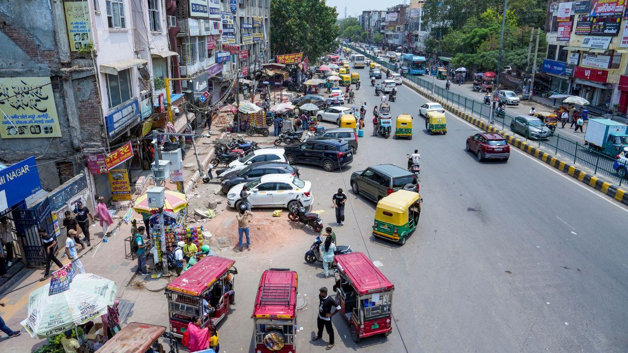 Vehicles parked directly on pavements have become a common sight in many parts of Delhi. Experts say such encroachments make walking unsafe, especially for children, senior citizens and people with disabilities Vehicles parked directly on pavements have become a common sight in many parts of Delhi. Experts say such encroachments make walking unsafe, especially for children, senior citizens and people with disabilities