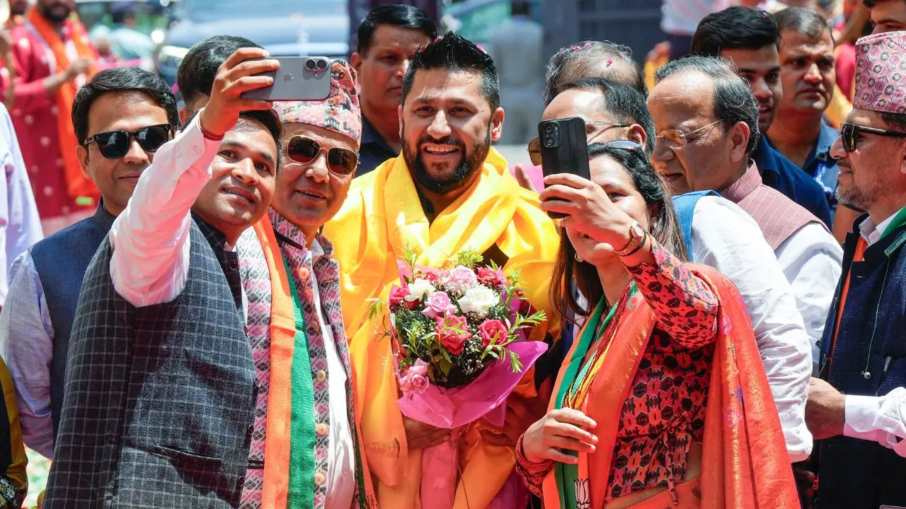 Nepal's Rastriya Swatantra Party President Rabi Lamichhane arrives at the BJP headquarters in New Delhi, beginning a high-profile visit aimed at strengthening political and diplomatic engagement between Nepal and India Nepal's Rastriya Swatantra Party President Rabi Lamichhane arrives at the BJP headquarters in New Delhi, beginning a high-profile visit aimed at strengthening political and diplomatic engagement between Nepal and India
