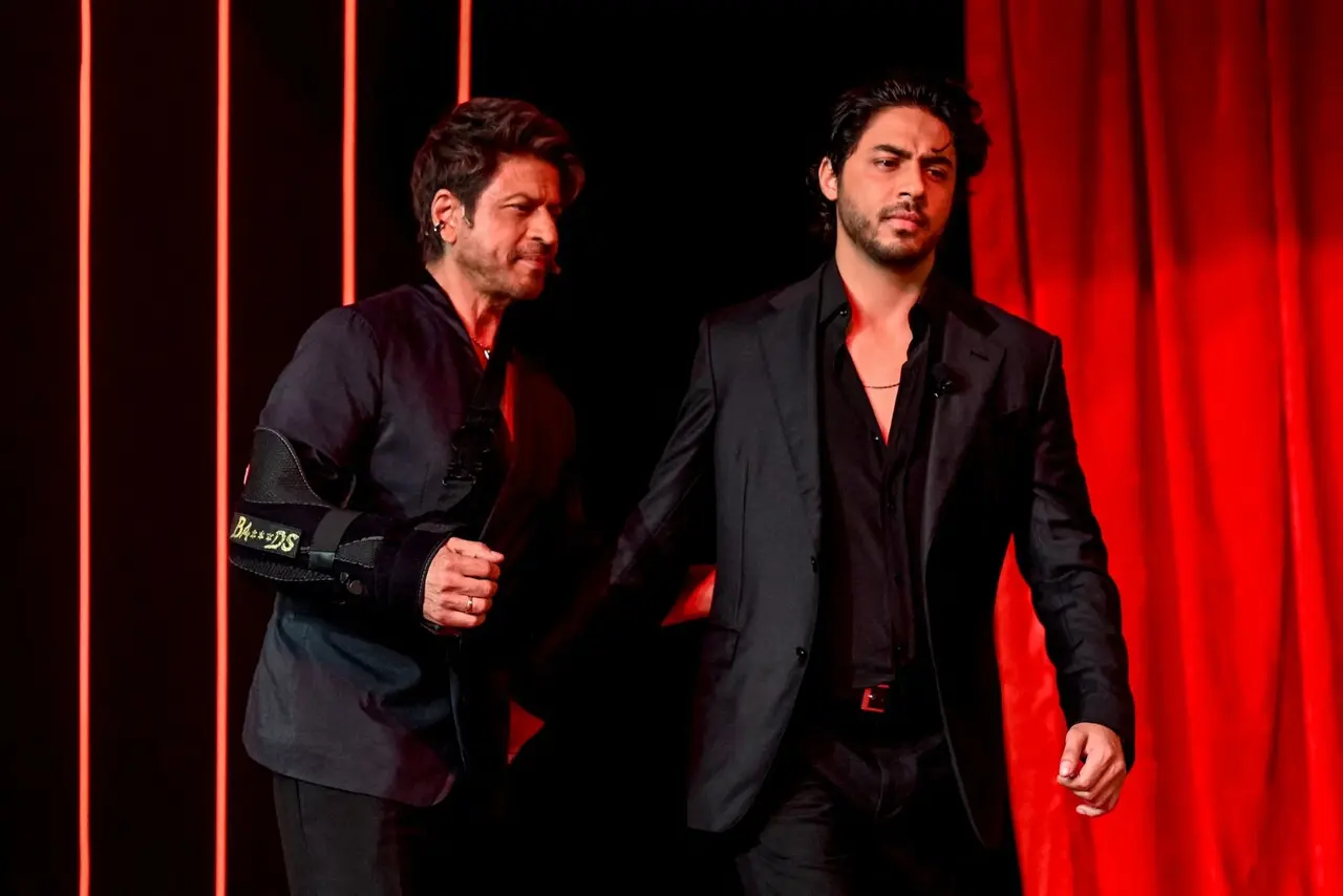 Aryan Khan - Shah Rukh Khan (Kabhi Khushi Kabhie Gham)
Shah Rukh Khan and Aryan Khan share a memorable on-screen connection in Kabhi Khushi Kabhie Gham&hellip; (2001), where Aryan briefly appeared as the younger version of SRK&rsquo;s character, Rahul. Though it was a small role, it remains a special moment for fans. Aryan recently entered showbiz with directorial debut The Ba***ds of Bollywood.