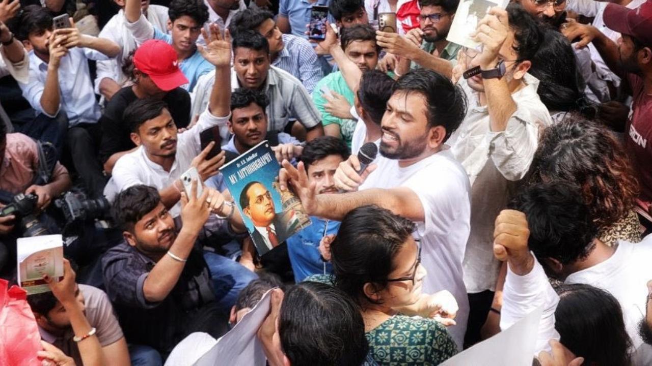 CJP to protest in Pune on June 11; Dipke demands Pradhan's resignation CJP founder Abhijeet Dipke asserted that young people were prepared to raise their voices. File Pic/X