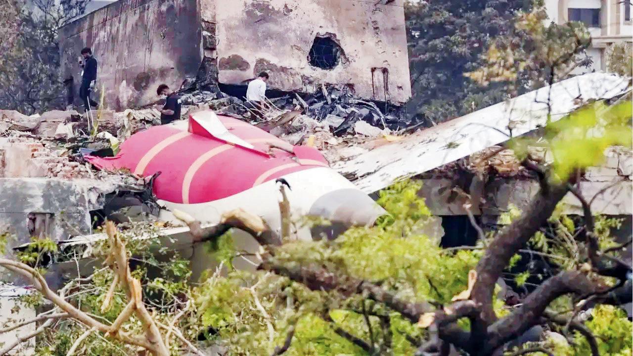 The Air India crash claimed 260 lives. FILE PIC