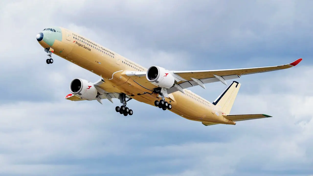 The Airbus A350-1000ULR’s first flight. PIC COURTESY/Airbus
