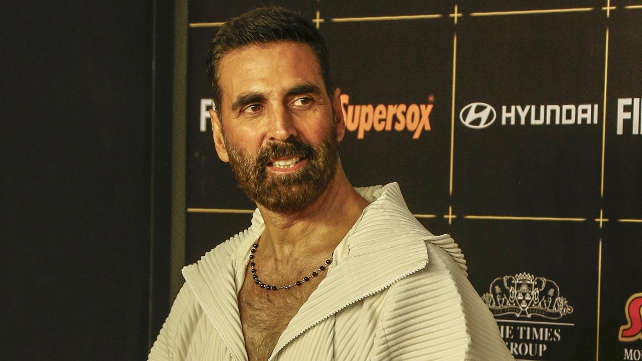 Akshay Kumar. Pic/AFP