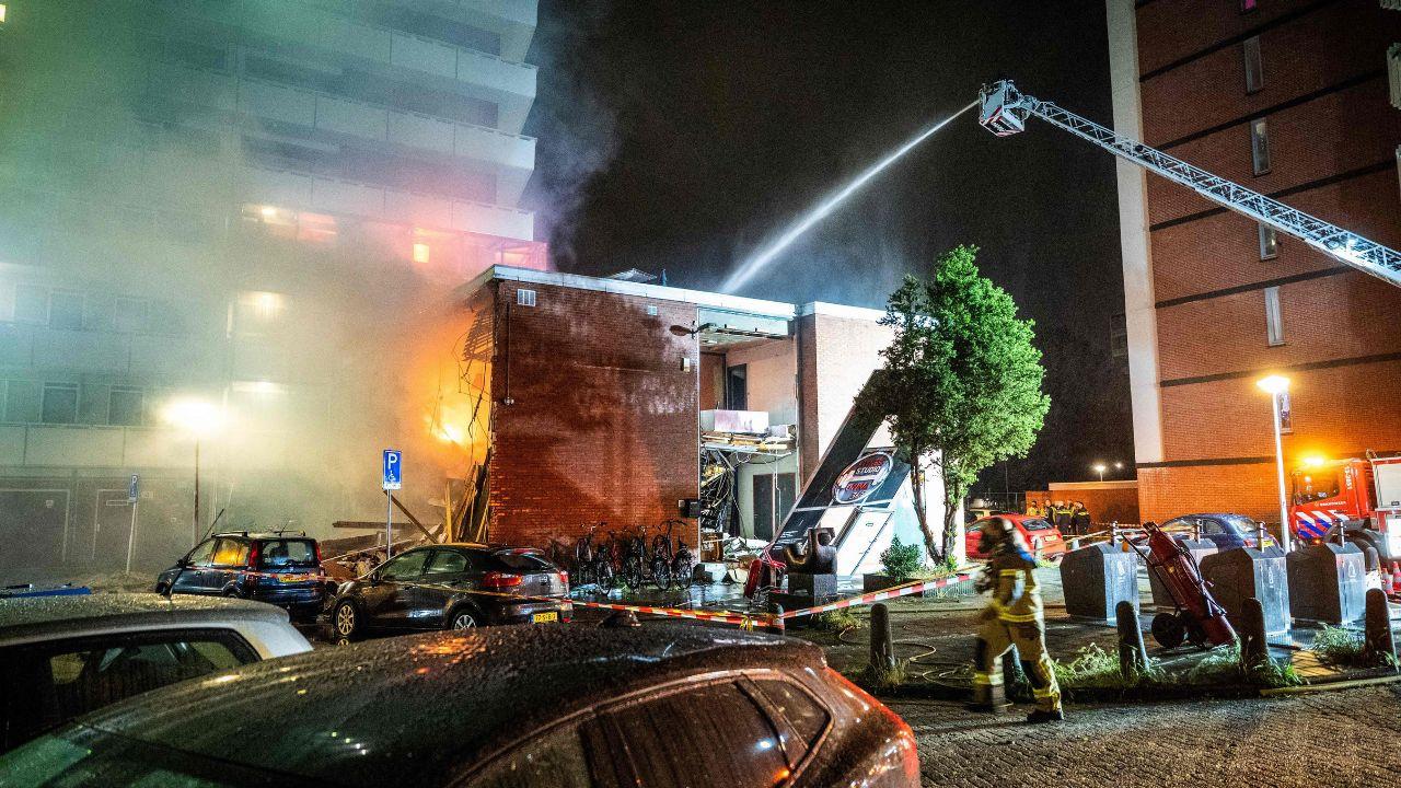IN PHOTOS: Amsterdam residential building hit by major explosion Authorities responded to the incident as rescue and emergency operations continued. (Pics/AFP)