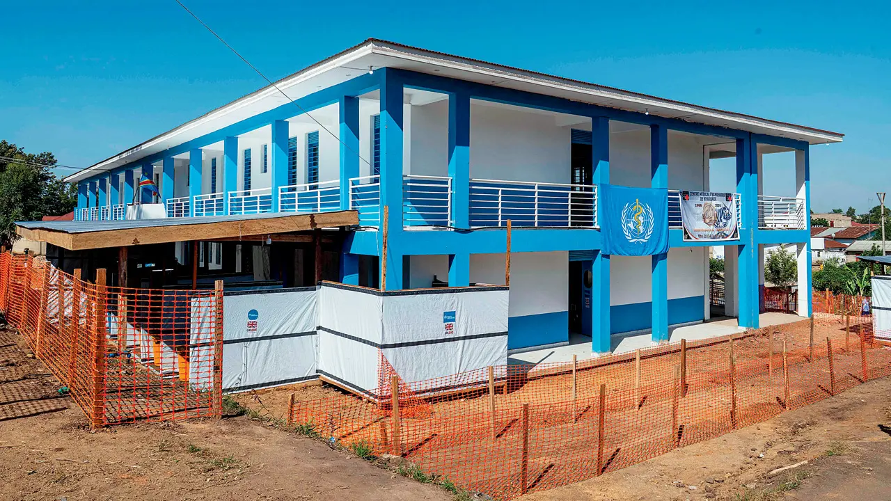 WHO chief hails five Ebola recoveries in Congo The new Ebola treatment center in Bunia, Congo. PIC/AFP