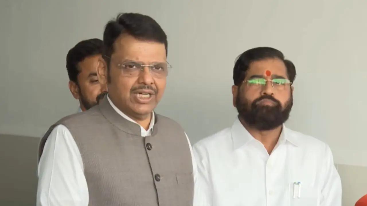 Maharashtra CM Devendra Fadnavis and Deputy CM Eknath Shinde. FILE PIC