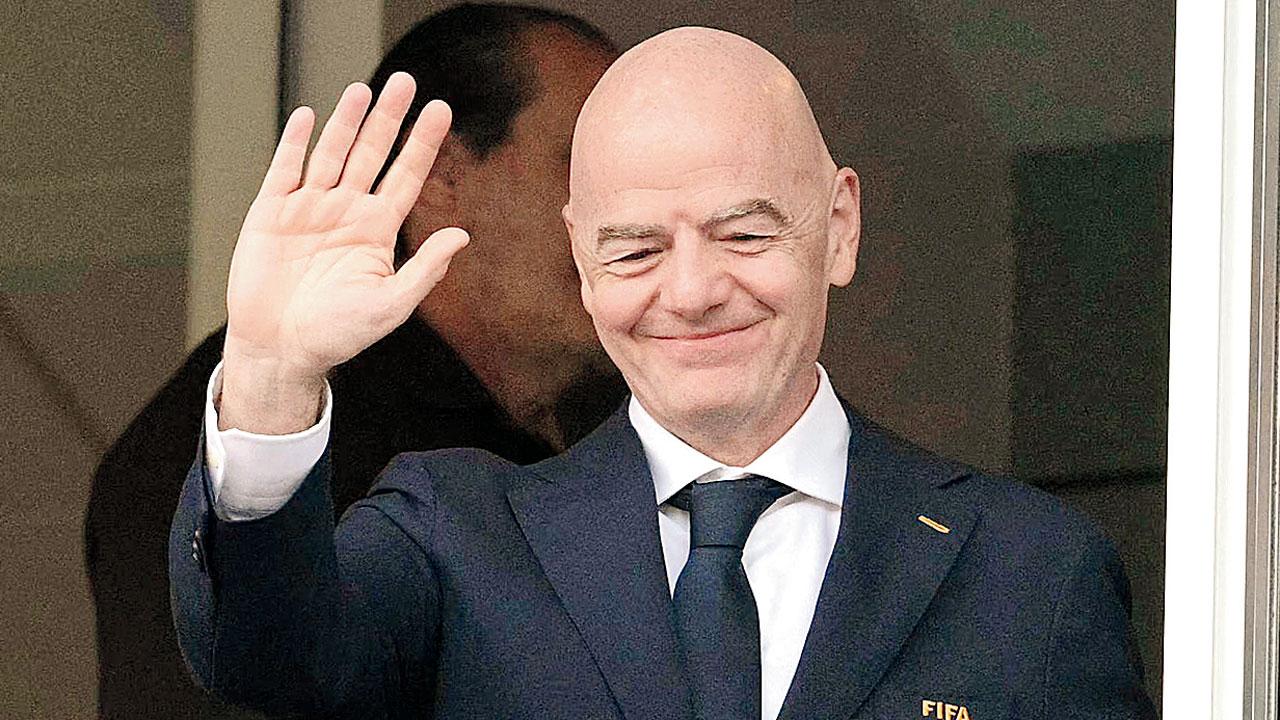 FIFA chief Gianni Infantino. Pic/AFP