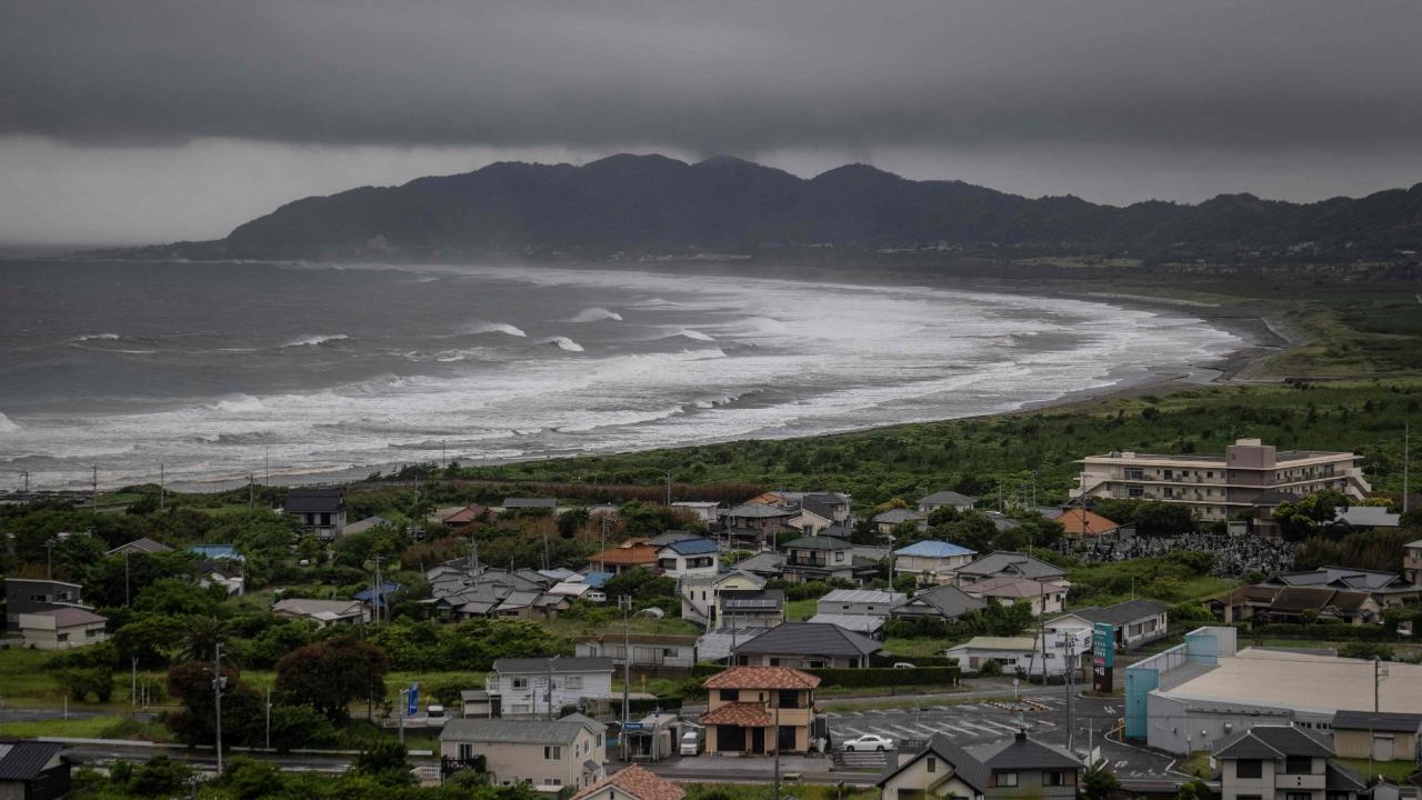 Around 370,000 people across a swath of the country from Shikoku island in western Japan to Tokyo have been urged to evacuate, the government said in a statement.