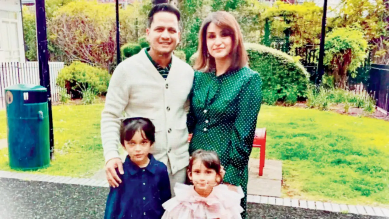 A year after Air India Flight 171 crash, families still await answers and justice Javed Ali Syed and his wife, Mariam, with their children Zayn (in blue) and Amani. FILE PIC