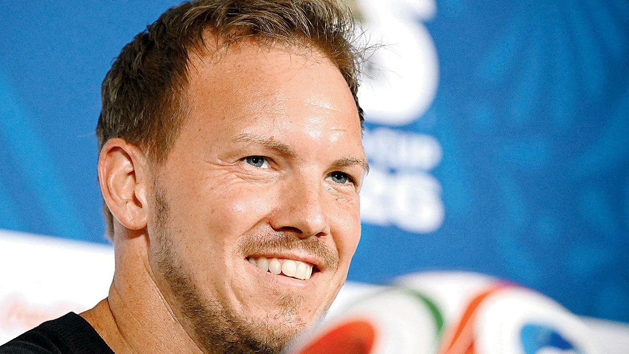 Julian Nagelsmann. Pic/AFP