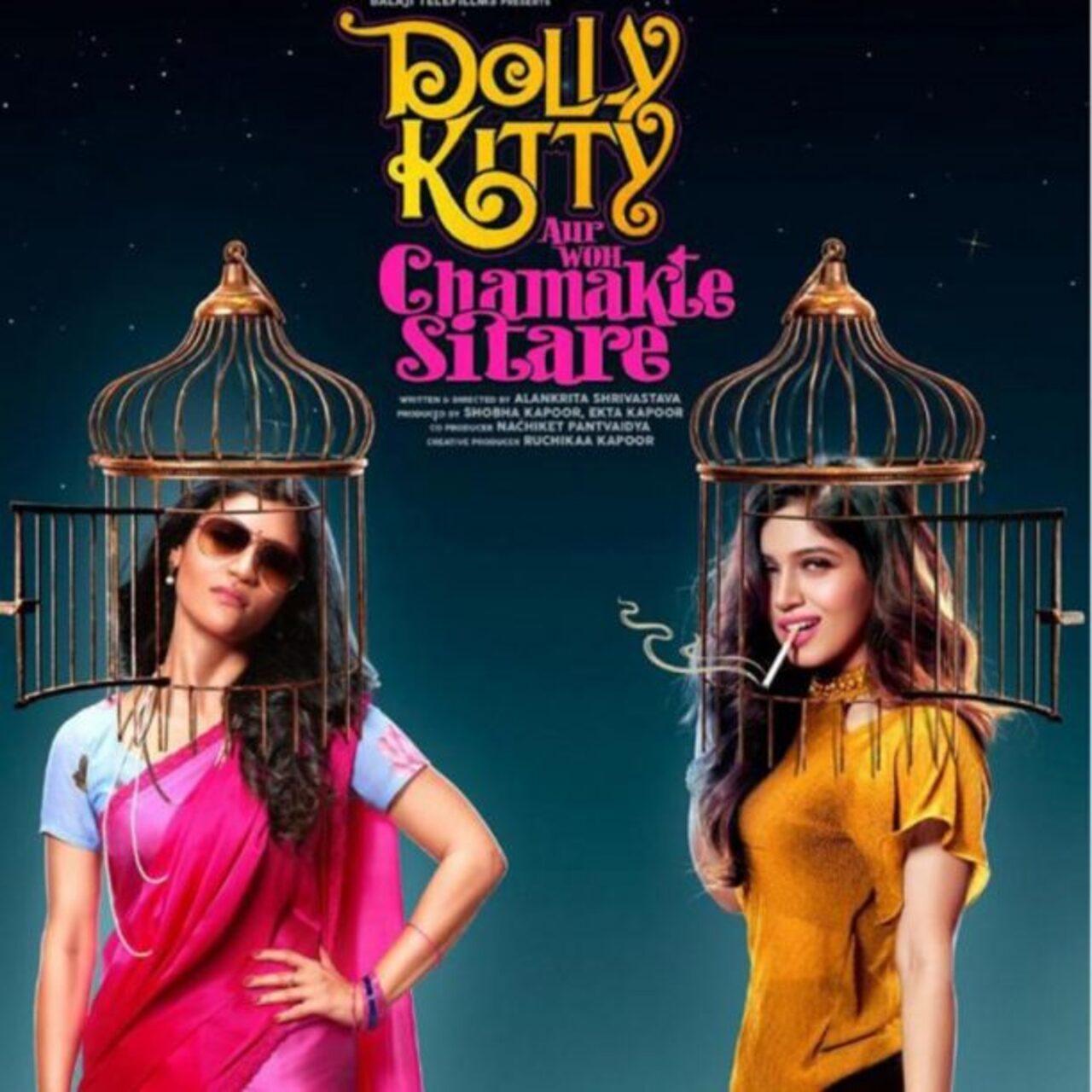 Dolly Kitty Aur Woh Chamakte Sitare &ndash; Netflix
Dolly Kitty Aur Woh Chamakte Sitare is a bold dark comedy that follows two cousins, Dolly (Konkona Sen Sharma) and Kitty (Bhumi Pednekar), as they navigate love, ambition, and societal expectations in a fast-changing city. Their seemingly ordinary lives take unexpected turns as they pursue freedom and self-discovery while confronting uncomfortable realities.