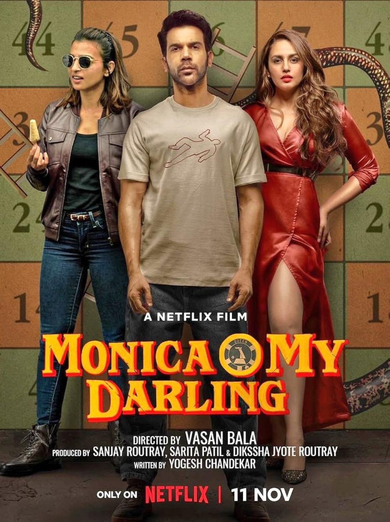 Monica, O My Darling &ndash; Netflix
Monica, O My Darling is a stylish dark comedy that follows a young robotics expert (Rajkummar Rao) whose life spirals into chaos after he becomes entangled in a murder conspiracy.