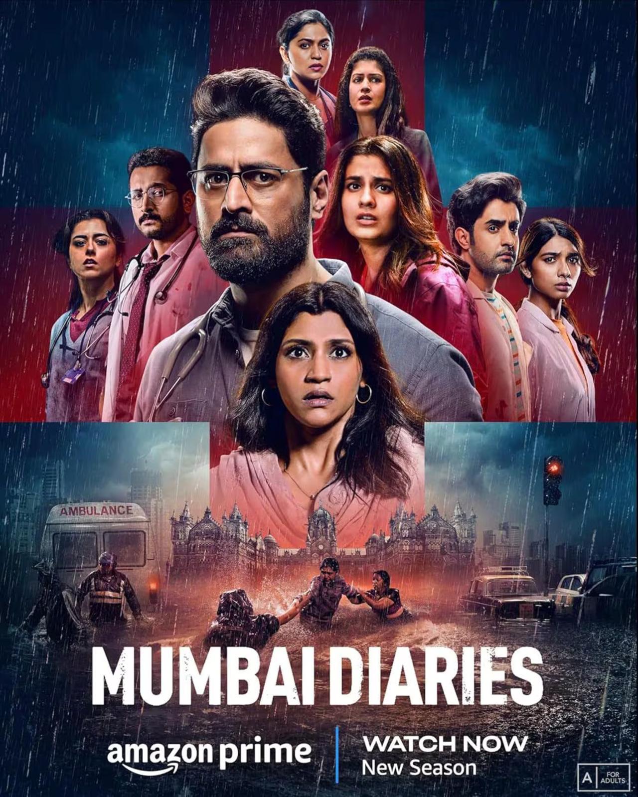 Mumbai Diaries
Mumbai Diaries is a gripping medical drama that follows the lives of doctors, nurses and hospital staff at a government hospital in Mumbai against the backdrop of the 26/11 Mumbai terror attacks. It is streaming on Prime Video.
&nbsp;