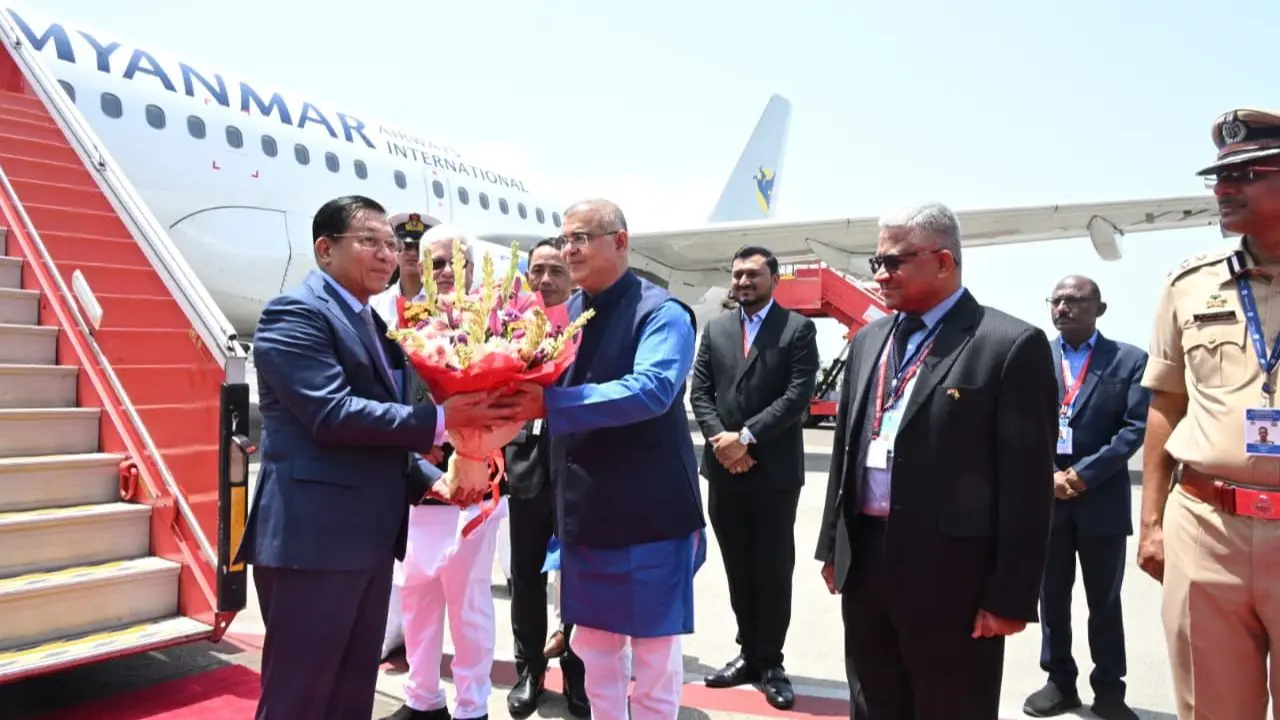India and Myanmar on Monday agreed to facilitate and enhance bilateral trade through the Rupee-Kyat settlement mechanism and backed closer cooperation in agro-processing, petroleum, energy and mining India and Myanmar on Monday agreed to facilitate and enhance bilateral trade through the Rupee-Kyat settlement mechanism and backed closer cooperation in agro-processing, petroleum, energy and mining