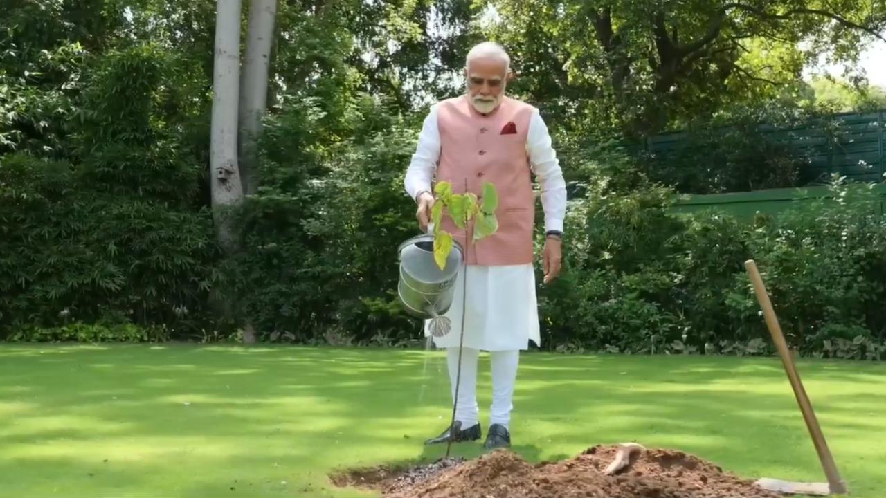 Earlier in the day, PM Modi on World Environment Day reaffirmed India's commitment to building a cleaner, greener, and more sustainable future, guided by the principle of &ldquo;One Earth, One Family and One Future&rdquo; and inspired by the spirit of Mission LiFE.