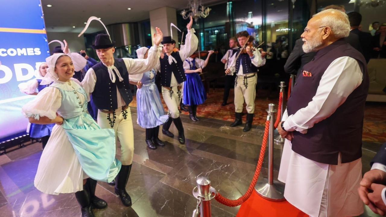 In a post on X he said, "The welcome in Bratislava included the traditional offering of bread and salt, a beautiful reflection of Slovakia's rich cultural heritage and the values of goodwill and friendship they cherish."