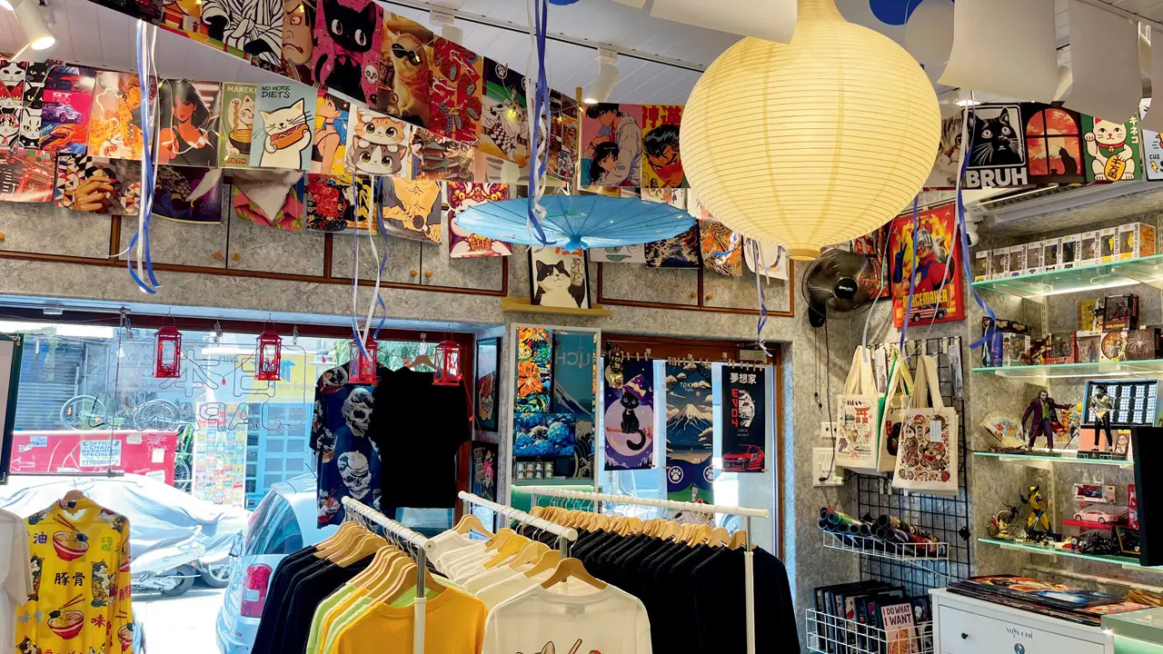 New family-run fashion store in South Mumbai transports Mumbaikars to Tokyo Japanese lanterns and umbrellas recreate the ambience of Tokyo. Pics/DEVASHISH KAMBLE
